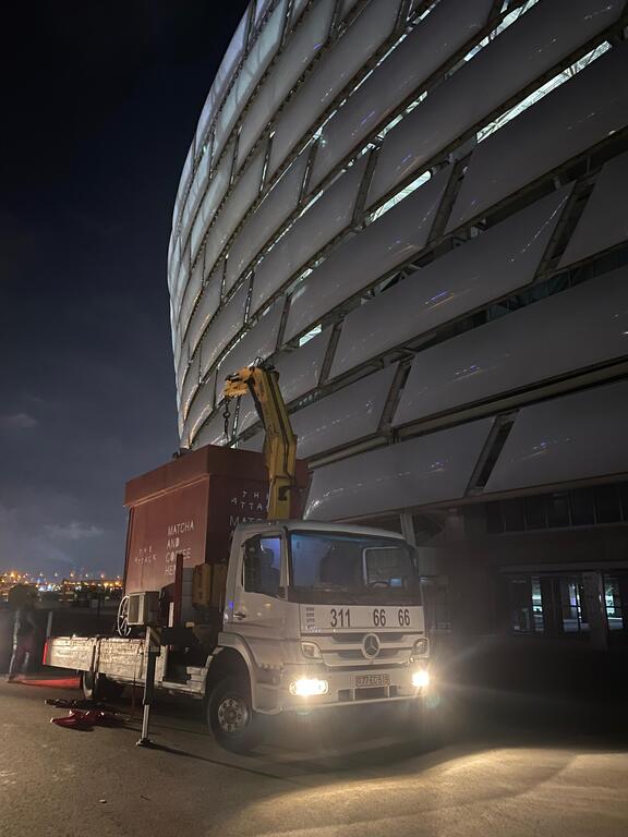 Mercedes Atego 1218, 4.2 L, 2000 il, 311 666 km 77-EC-519 — Avtokranlar, Bakı (7)