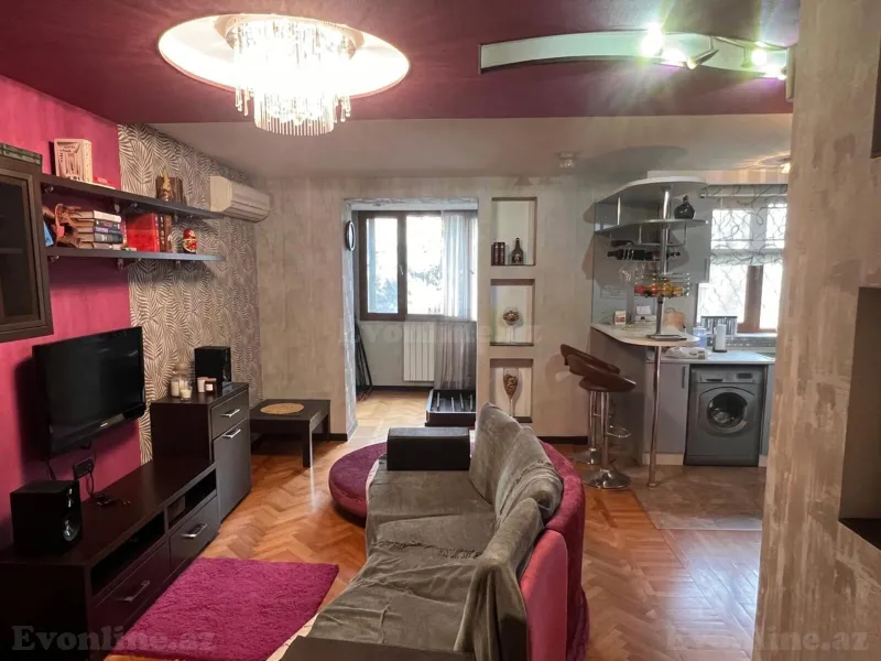 Satılır 2 otaqlı Mənzil Köhnə tikili 55 m² Bakı, Nərimanov r., Gənclik m — Bakı