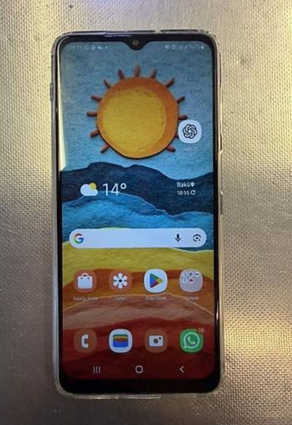 Samsung Galaxy A12, 32 GB, rəng - Mavi, İki sim kartlı — Samsung, Bakı