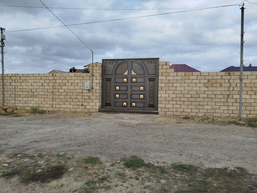 Torpaq sahəsi ilə birlikdə fərdi ev - Ümumi: Həyətyanı, daş hasarla — Ev, villa, Digah (3)