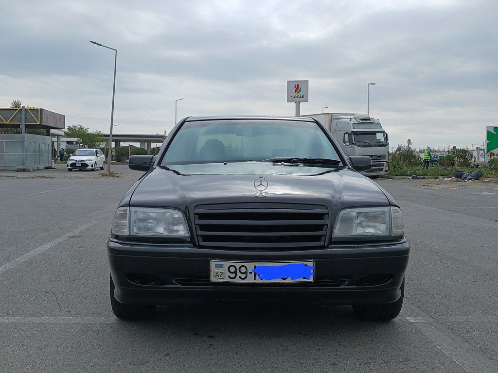 Mercedes C 180, 1.8 L, 1996 il, 326 468 km — Avtomobillər, Bakı