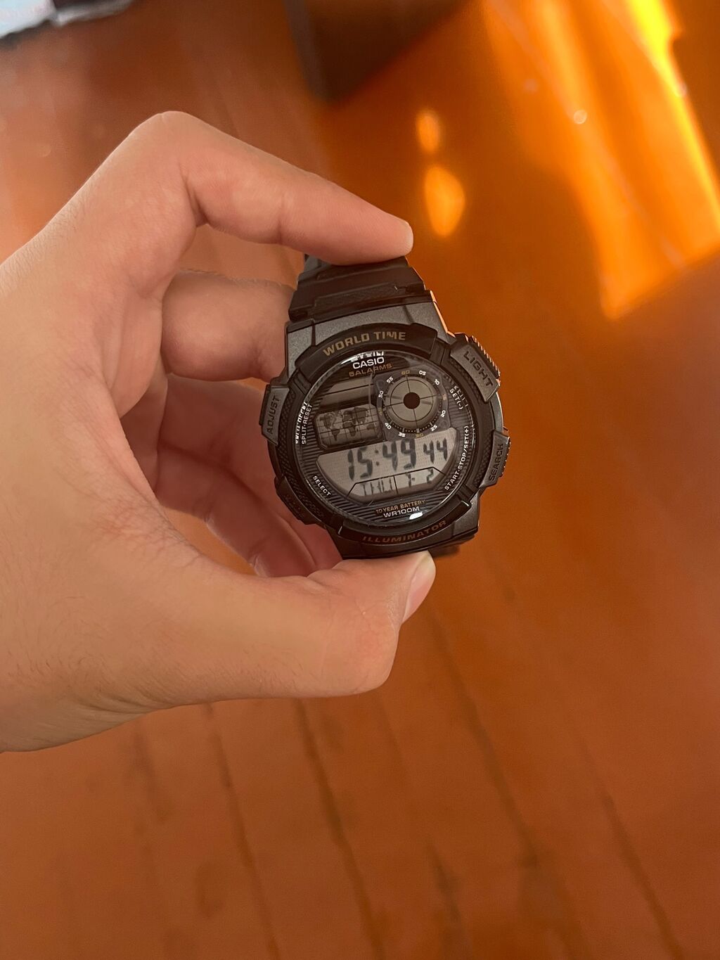 İşlənmiş, Qol saatı, Casio, rəng - Qara — Qol saatları, Bakı (3)