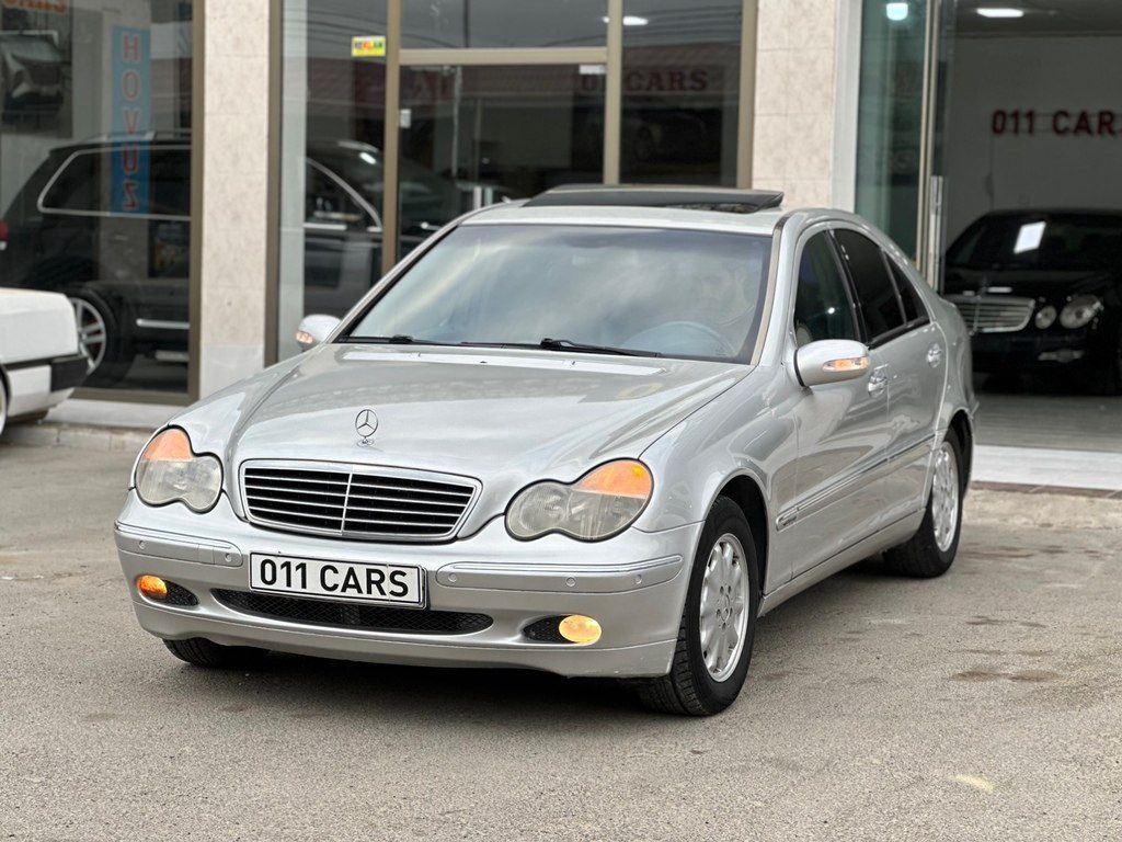 Mercedes C 200, 2.0 L, 2002 il, 284 642 km — Avtomobillər, Bakı (4)