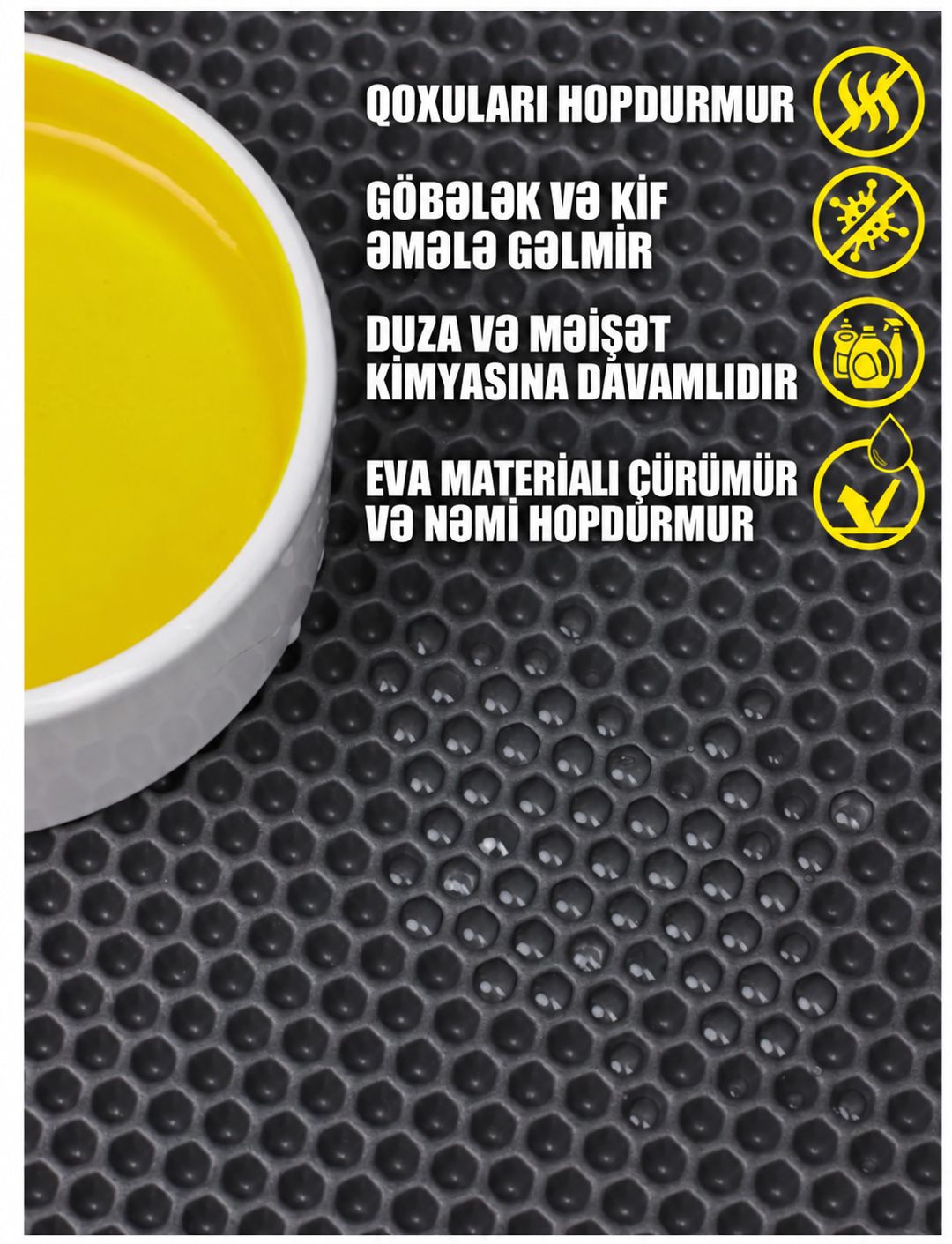 Xalça, pişiklər və itlər, EVA, qara — Mallar, Bakı (3)