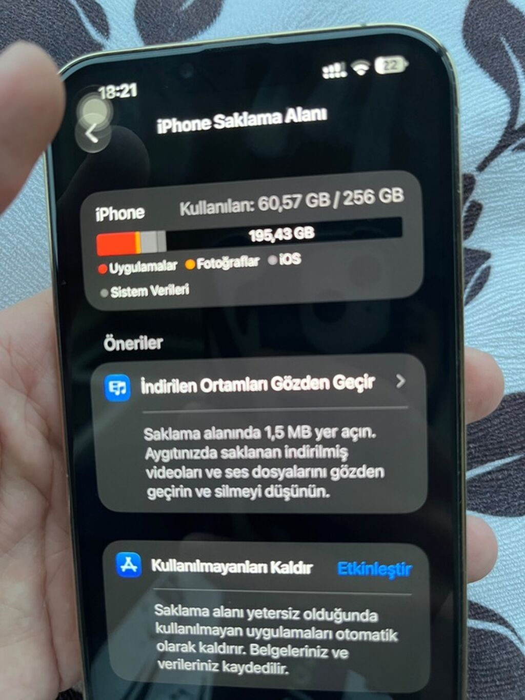 IPhone 13 Pro Max, 256 GB, Ağ, Face ID — Apple iPhone, Bakı (2)