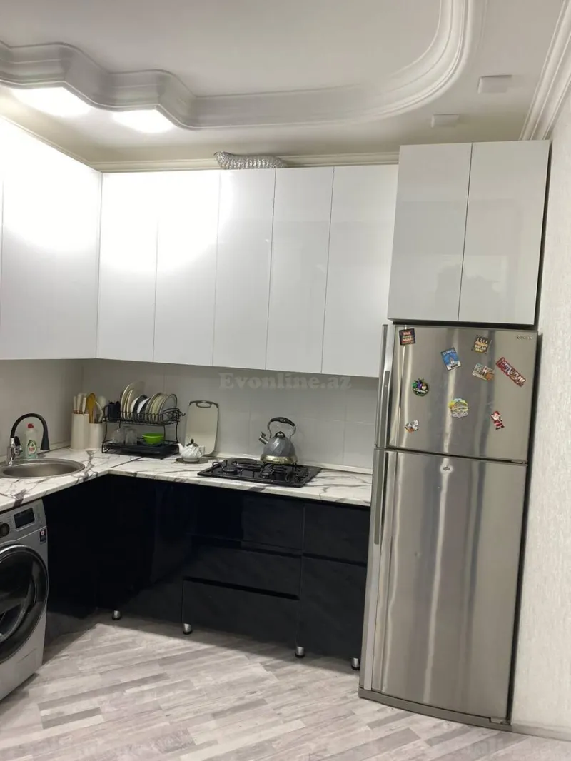 Satılır 2 otaqlı Mənzil Yeni tikili 62 m² Bakı, Xətai r., Əhmədli m — Mənzil, Bakı (6)
