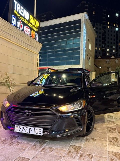 Hyundai Elantra, 2.0 L, 2017 il, 86 000 km — Bakı