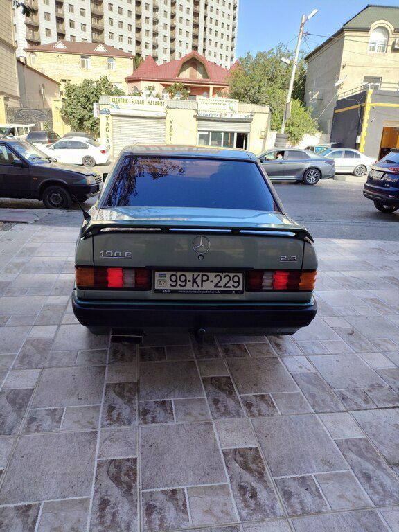 Mercedes 190, 2.3 L, 1990 il, 216 338 km 99-KP-229 — Avtomobillər, Bakı (6)