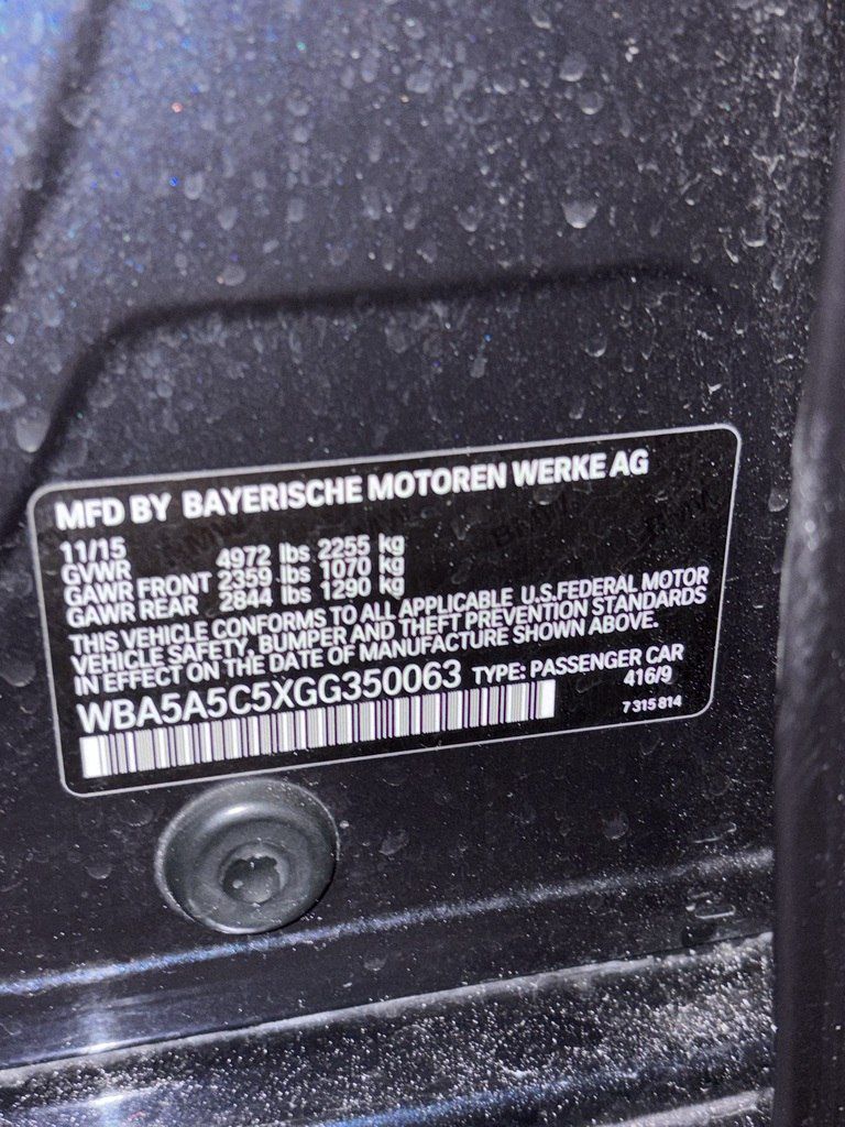BMW 528, 2.0 L, 2016 il, 172 933 km 77-SX-515 — Avtomobillər, Bakı (12)
