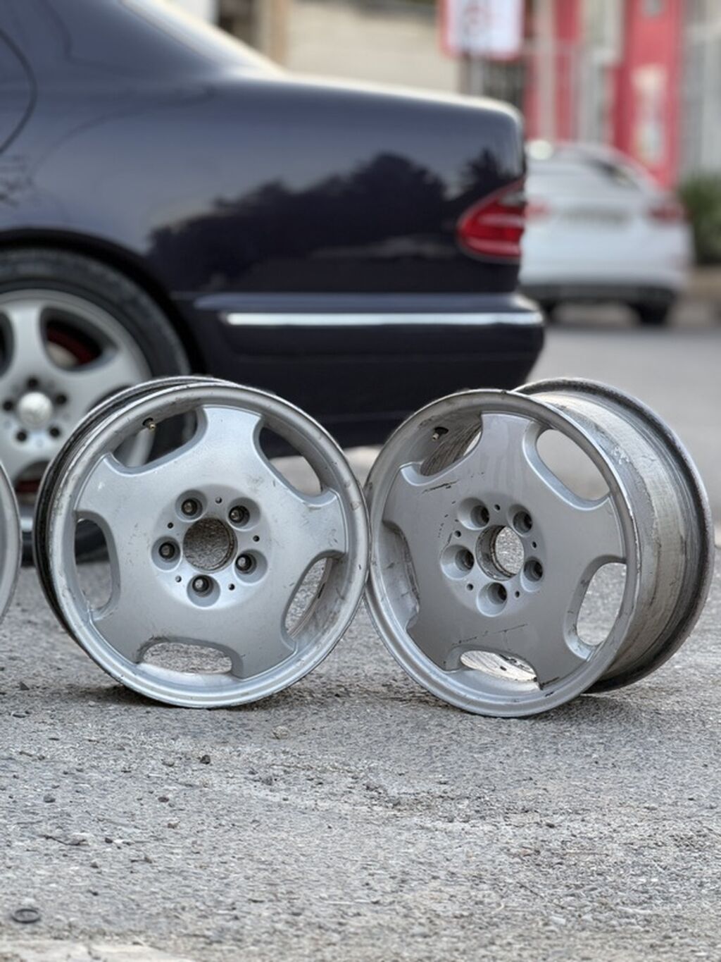 İşlənmiş Disk Mercedes-Benz R 16, 5 Boltlu — Diskləri, Masazır (3)