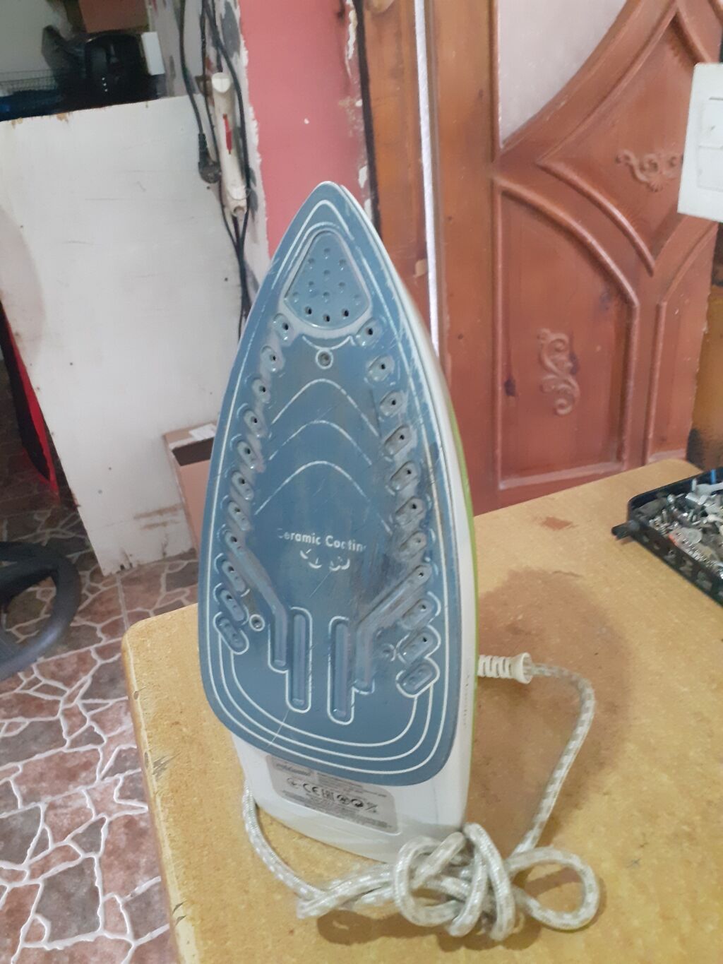 Buxarlı ütü – keramika örtüklü altlıq Xüsusiyyətlər: - Keramika — Ütü, Digah (3)