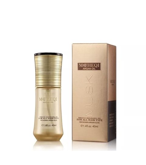 Moqeqi Argan Oil – saç üçün yağ serumu - Həcm: 40 ml (1.41 fl.oz) — Bakı