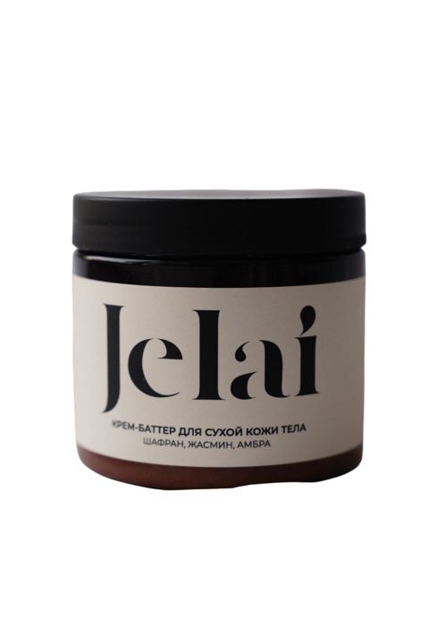 Bədən üçün krem-yağ Jelai Butter Шафран, Жасмин, Амбра 200 ml — Bakı