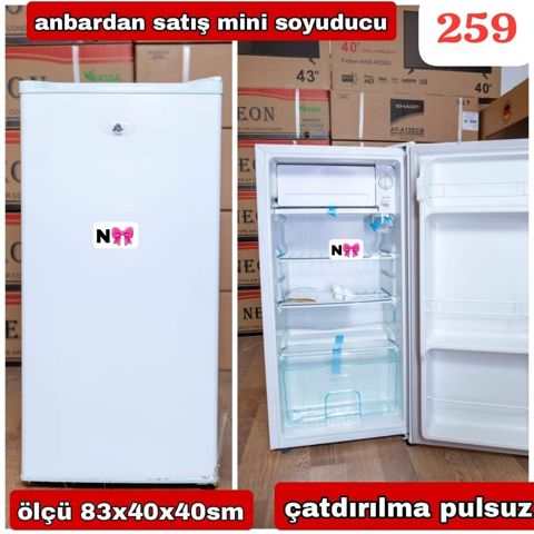 Mini soyuducu – anbardan satış - Ölçü: 83 40 40 sm - Daxili — Bakı