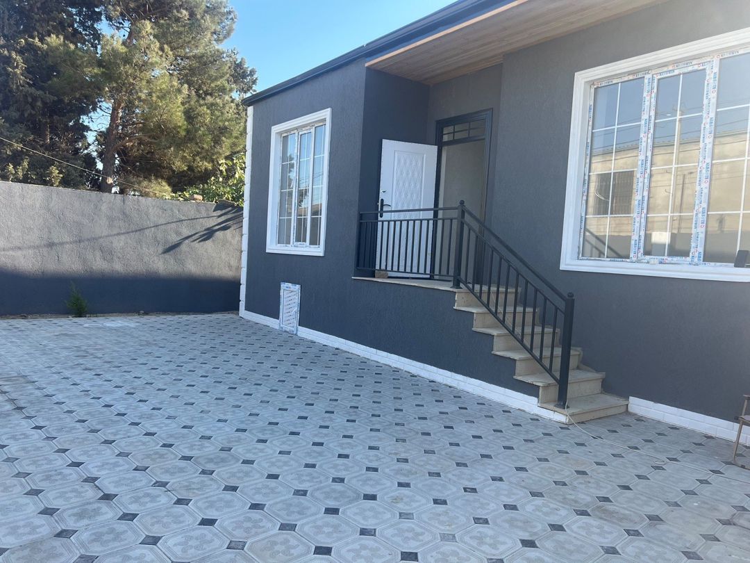 Satılır 3 otaqlı həyət evi/bağ evi 75 m² — Ev, villa, Bakı (2)