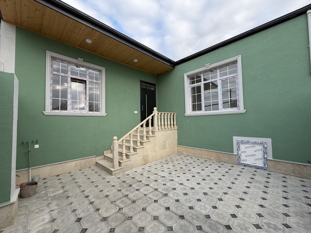 Satılır 3 otaqlı həyət evi/bağ evi 90 m² — Ev, villa, Bakı (2)