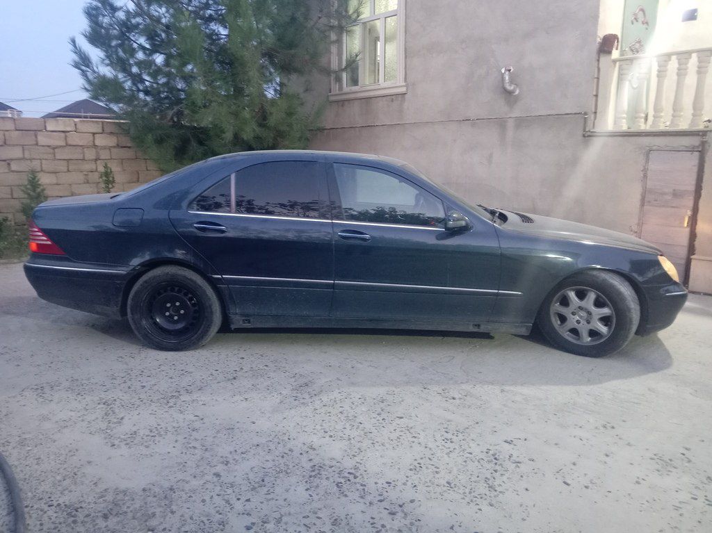 Mercedes S 320, 3.2 L, 2000 il, 128 000 km 90-DF-068 — Avtomobillər, Şirvan (5)