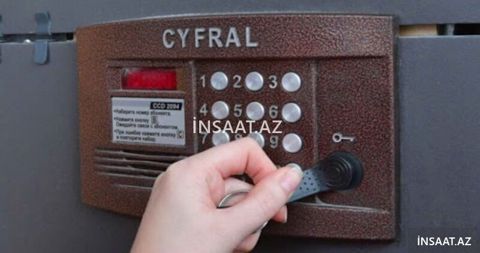 Bina damafon sistemi Cyfral — Bakı
