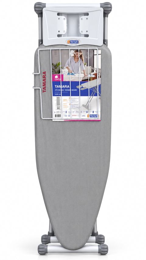 Ütüləmə lövhəsi Saraylı, boz, döşəməüstü, 125x43 sm — Bakı
