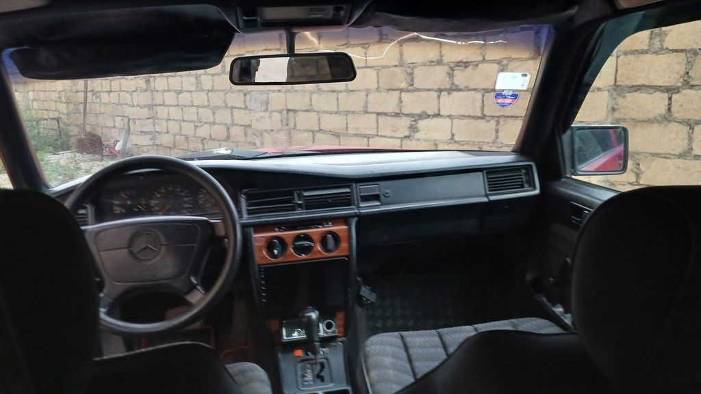 Mercedes 190, 2.0 L, 1992 il, 350 000 km — Avtomobillər, Gəncə (6)