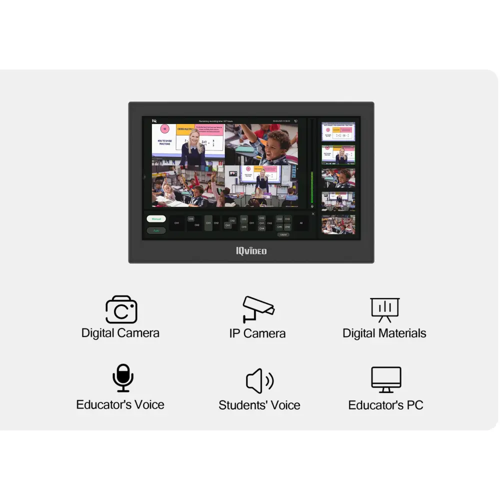 IQVideo Lecture Capture System LCS710 — İnteraktiv panellər və LED ekranlar, Bakı (4)