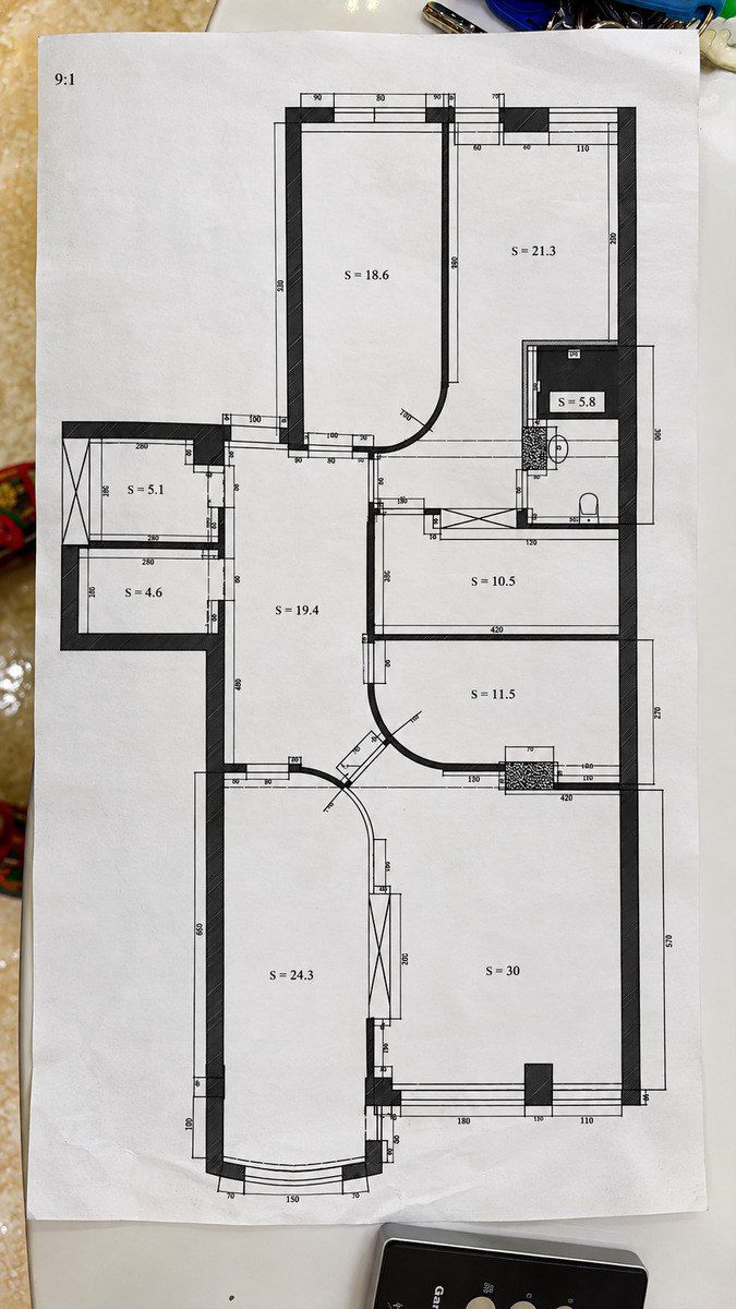 Satılır 4 otaqlı yeni tikili 177 m² — Mənzil, Bakı (12)