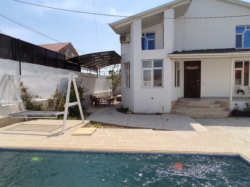 İcarəyə verilir 5 otaqlı həyət evi/bağ evi 300 m² — Ev, villa, Bakı (7)