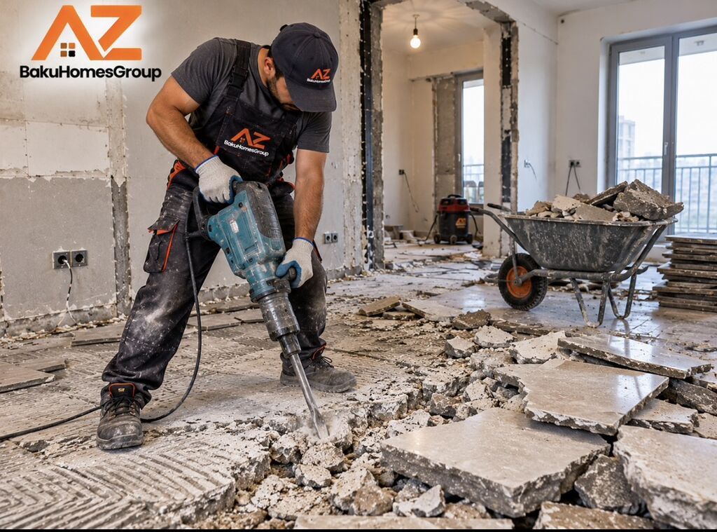 BakuHomesGroup – mənzil və ofislər üçün kompleks təmir–quraşdırma — Təmir xidmətləri, Digah (5)