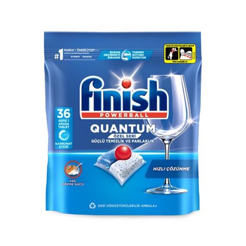 Qabyuyan maşın üçün həblər Finish Quantum Ultimate, 36 əd — Bakı