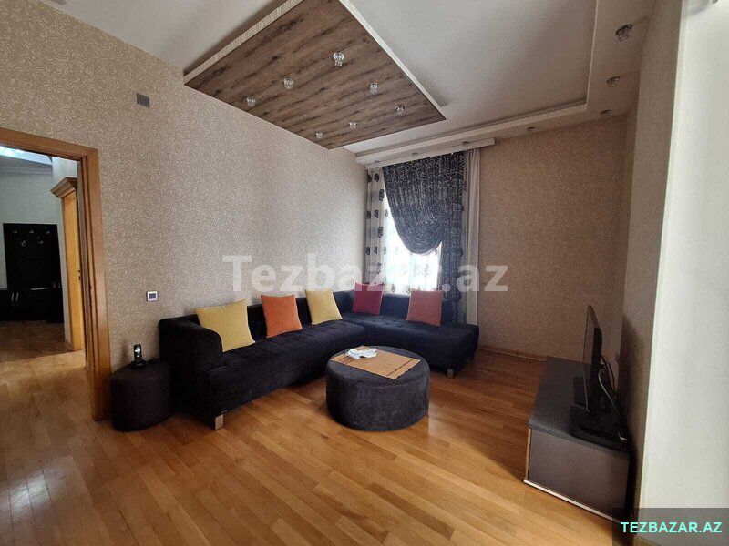 Satılır 2 otaqlı yeni tikili 91 m², Elmlər Akademiyası m — Mənzil, Bakı (4)