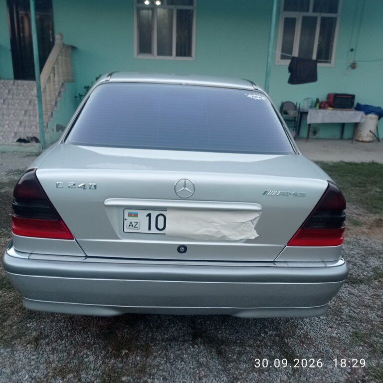 Mercedes C 240, 2.4 L, 1999 il, 315 535 km — Avtomobillər, Ağdaş (2)