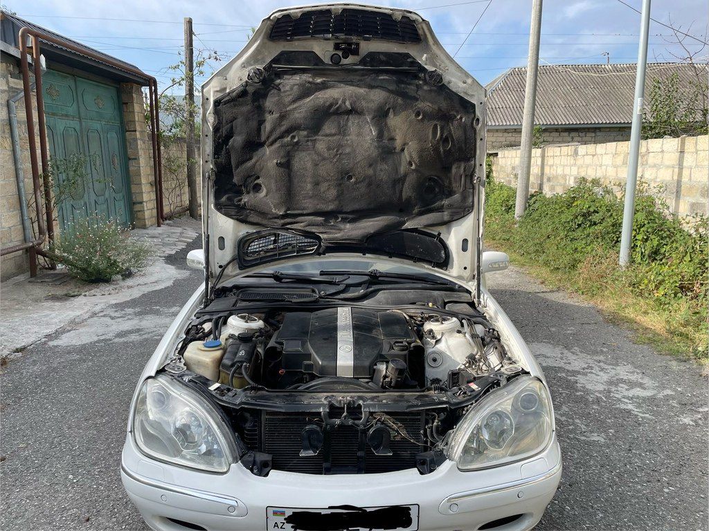 Mercedes S 320, 3.2 L, 2002 il, 227 000 km — Avtomobillər, İsmayıllı (6)