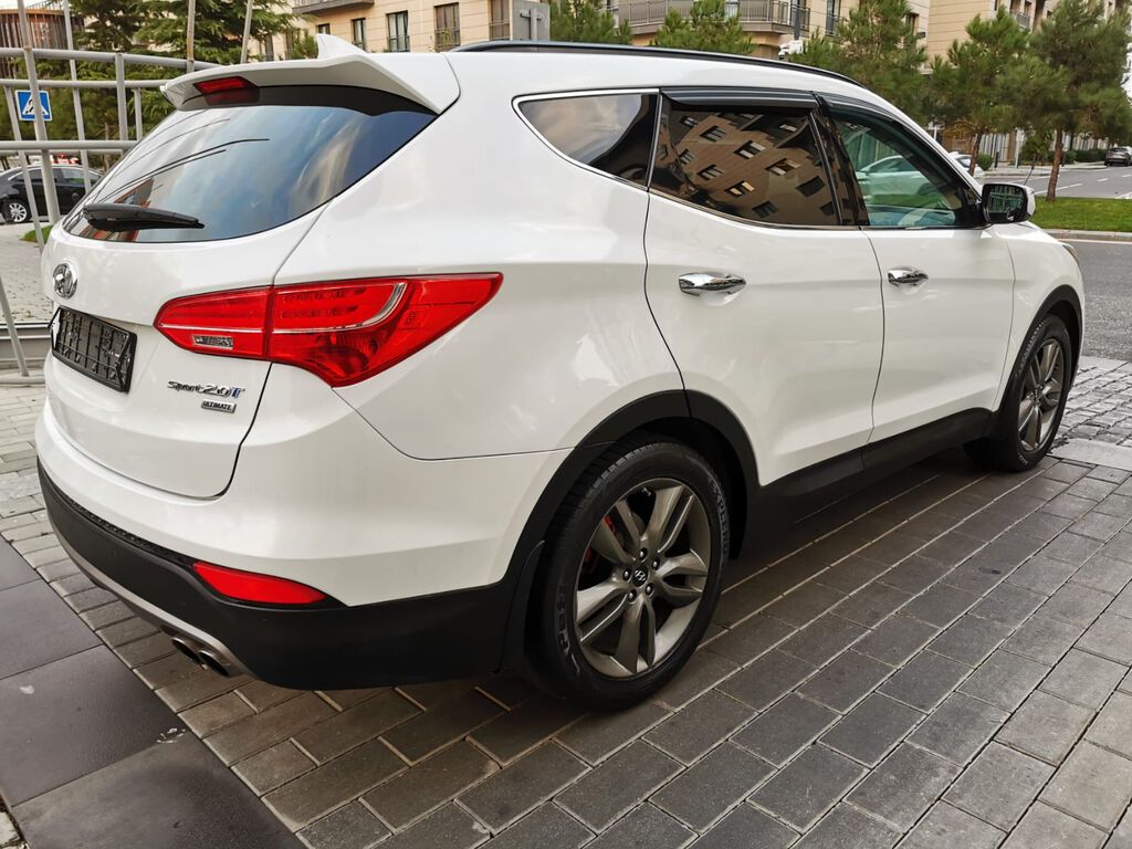 Hyundai Santa Fe: 9.8 l 2015 il Krossover — Avtomobillər, Bakı (3)