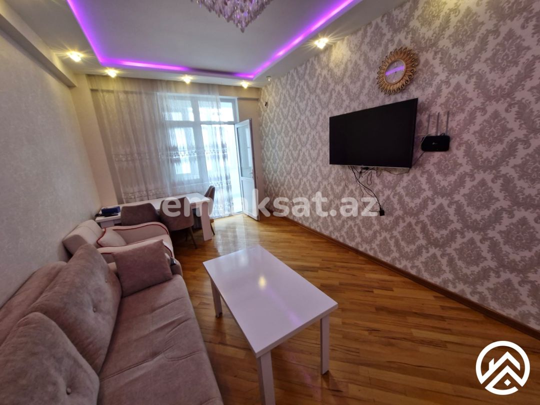 Kirayə (aylıq) 2 otaq yeni tikili 65 m², Xətai — Mənzil, Bakı (8)