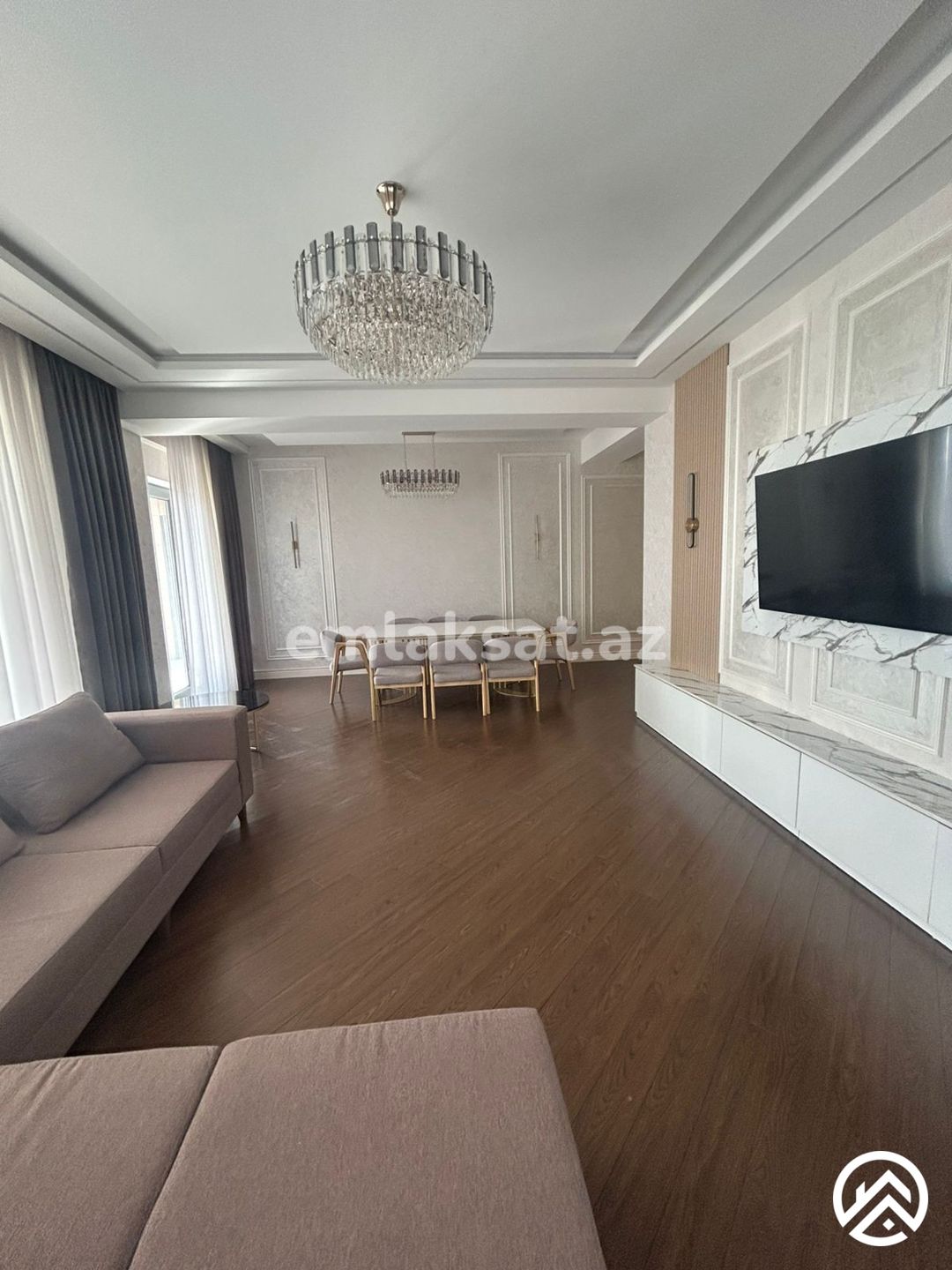 Satılır 3 otaq yeni tikili 170 m², Ağ şəhər — Mənzil, Bakı (9)