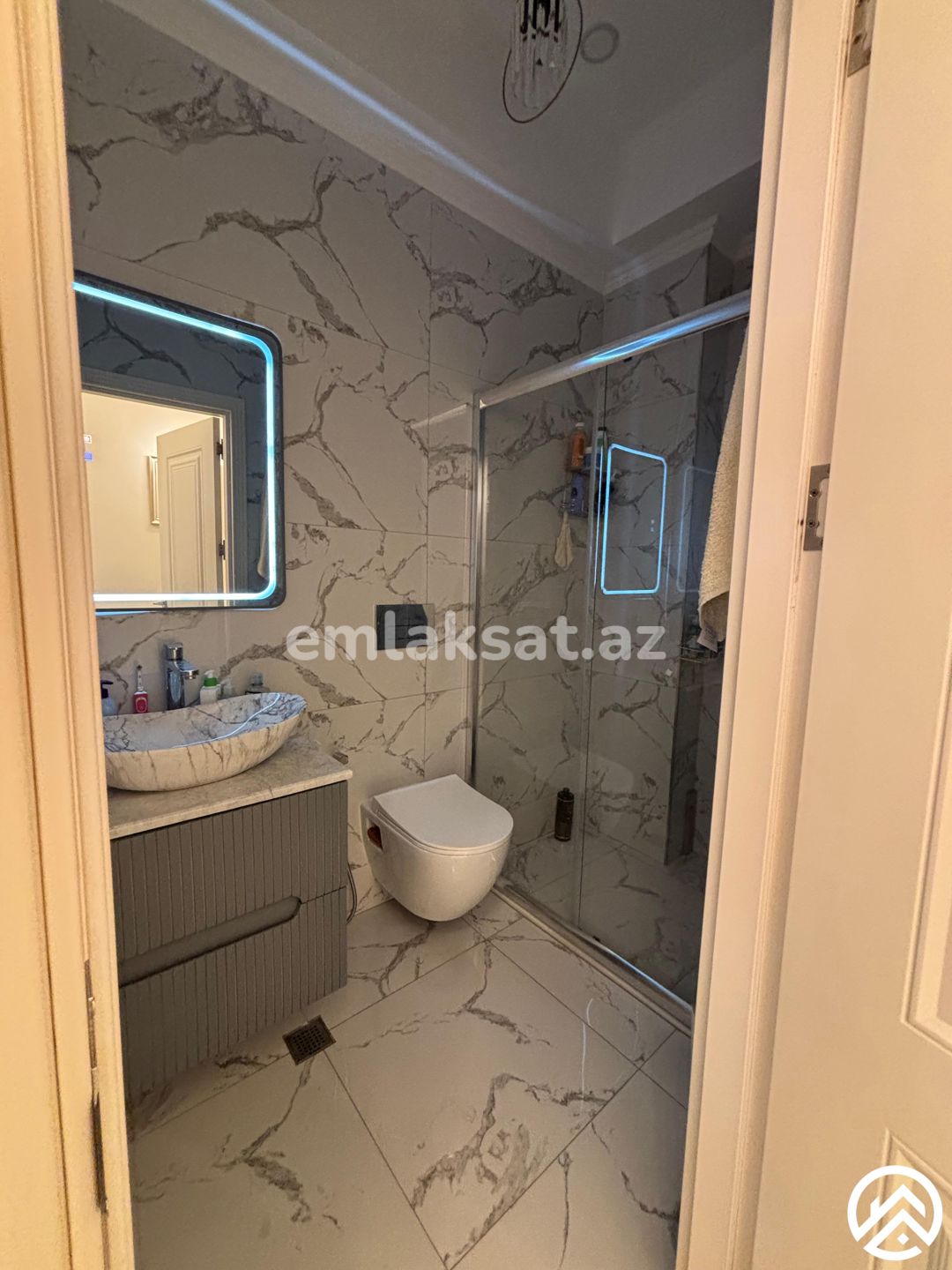 Satılır 2 otaq yeni tikili 70 m², Gənclik metrosu — Mənzil, Bakı (12)