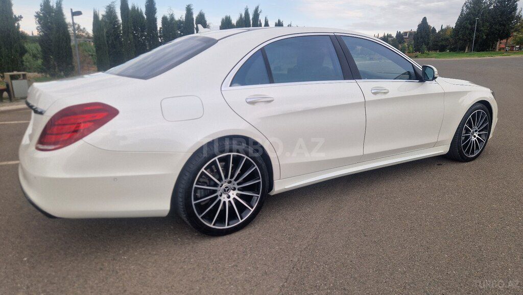 Mercedes S 500, 4.7 L, 2014 il, 160 000 km 10-TT-878 — Avtomobillər, Gəncə (7)