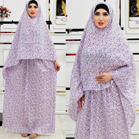 Namaz paltarı ŞFA005-as2, bənövşəyi, viskoz, ölçü One size — Bakı