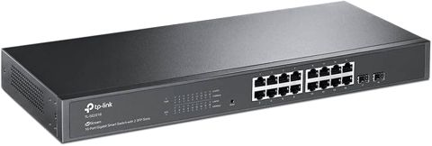 JetStream 16-Port Gigabit Smart Switch with 2 SFP Slots TL-SG2218 1731500035 — Bakı