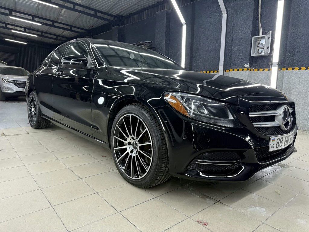 Mercedes C 300 4MATIC, 2.0 L, 2018 il, 90 000 km 88-BM-338 — Avtomobillər, Qusar (7)