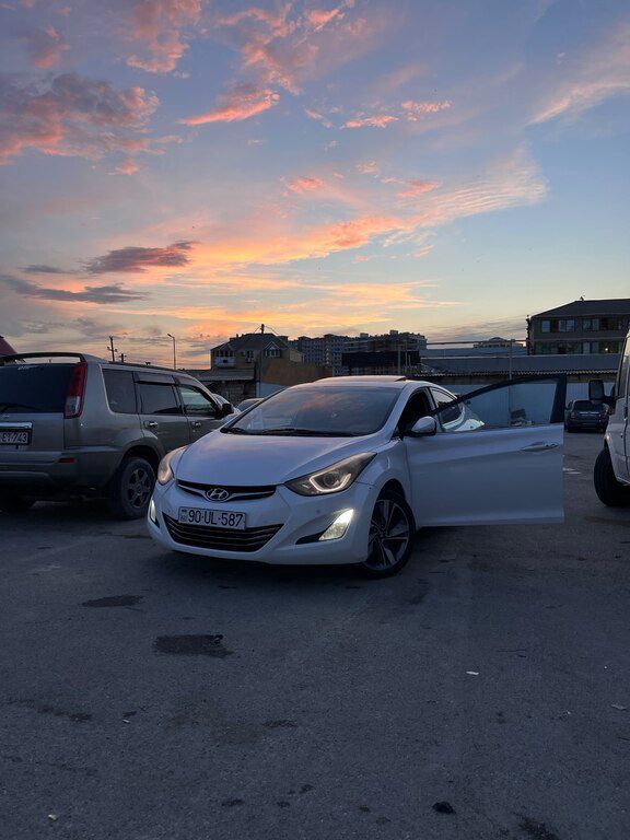 Hyundai Elantra, 1.8 L, 2014 il, 330 000 km 90-UL-587 — Avtomobillər, Bakı (6)