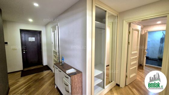 İcarəyə verilir 3 otaqlı 120 m² yeni tikili Port Baku — Mənzil (10)