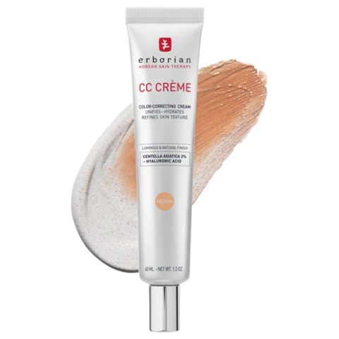 CC krem Erborian, Color-Corrector for Natural Luminous Finish, Medium (orta), 40 ml — Bakı