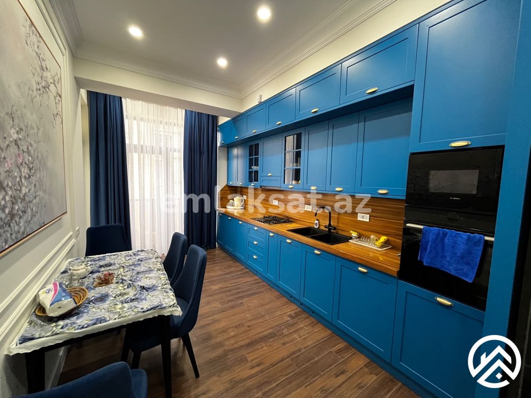 Kirayə (aylıq) 3 otaq yeni tikili 120 m², Nəsimi — Mənzil, Bakı (4)