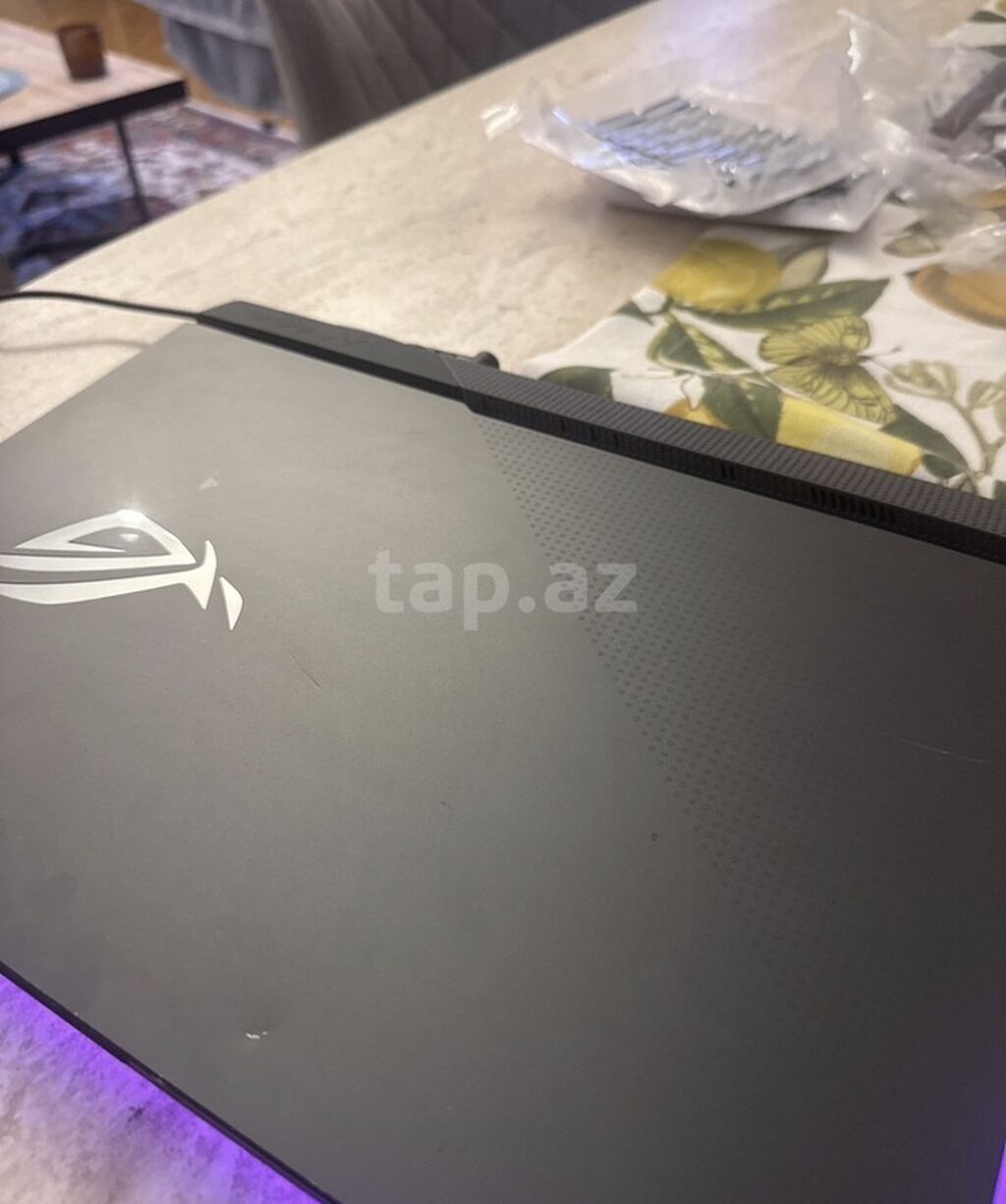 ASUS ROG Strix G (G513) oyun noutbuku - Ekran: 15.6" Full HD, 144 Hz — Asus, Bakı (2)