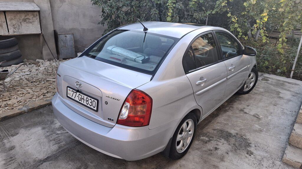Hyundai Accent, 1.6 L, 2007 il, 193 276 km — Avtomobillər, Bakı (8)