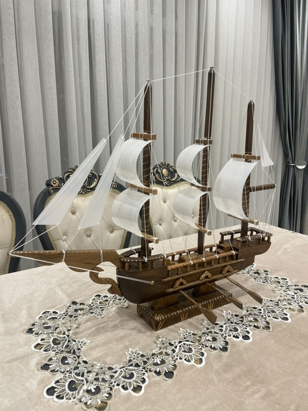 Təmiz qoz ağacından hazırlanıb. Əl işləməsidir. Hədiyyəlik gözəl bir — Modellar, Xırdalan