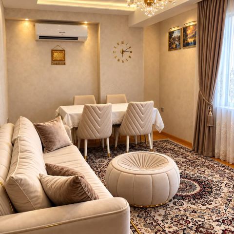 İcarəyə verilir 2 otaqlı yeni tikili 80 m² — Bakı