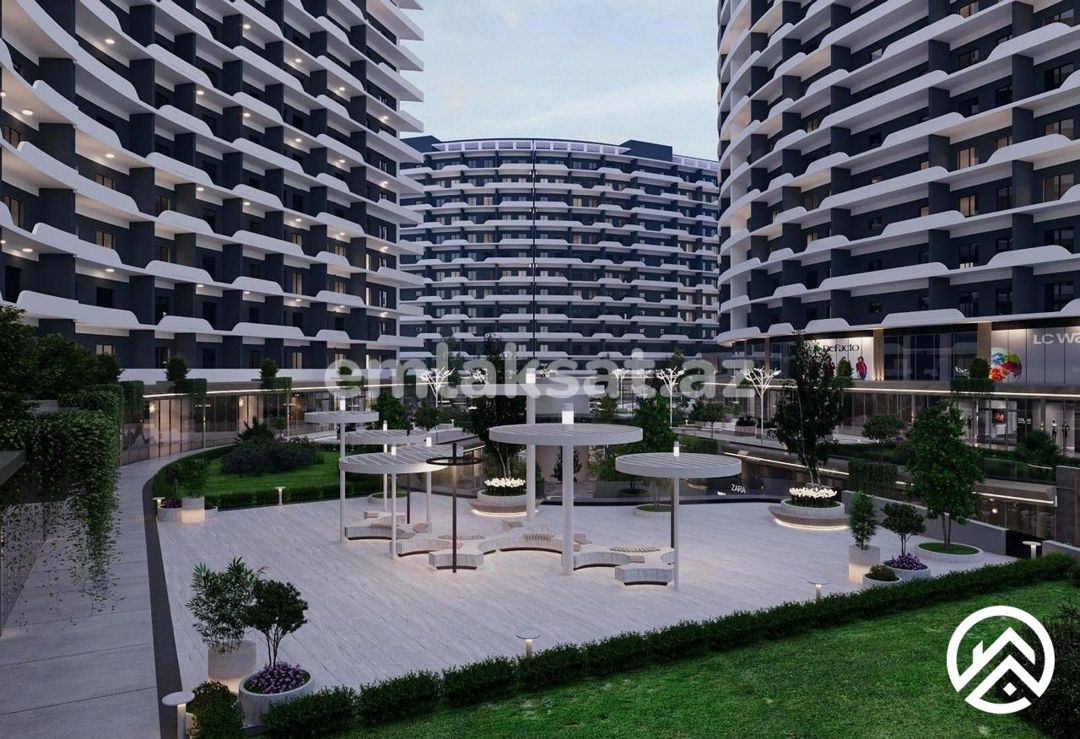 For sale: 2-room apartment (new building), 92 m² — Mənzil, Bakı (6)
