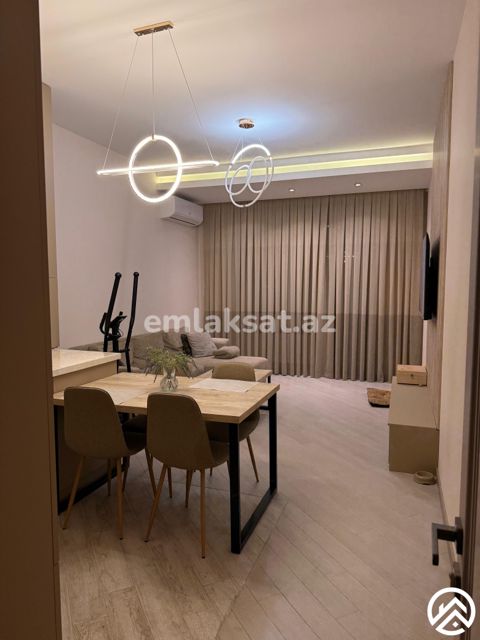 Kirayə (aylıq) 3 otaq yeni tikili 90 m², Elmlər akademiyası metrosu — Bakı
